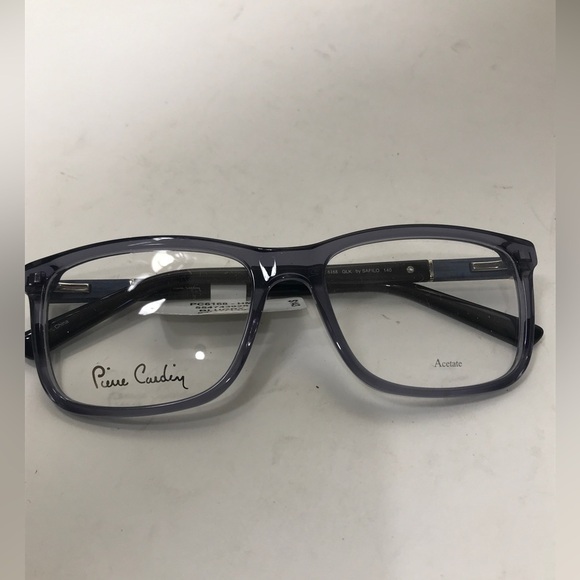 PIERRE CARDIN EYEGLASS FRAME PC 6168 GLK BLUE 54/17/140 FLEX HINGE 0775